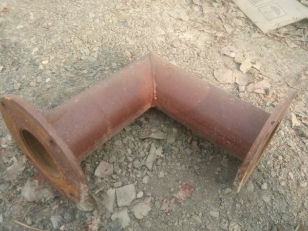 福建焊双法兰弯头